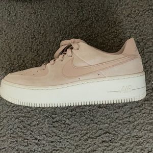 Light pink platform AIRFORCE